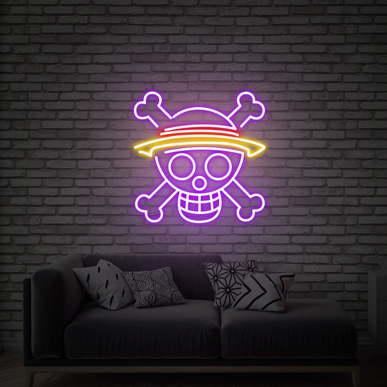 Anime Skull Neon Signs