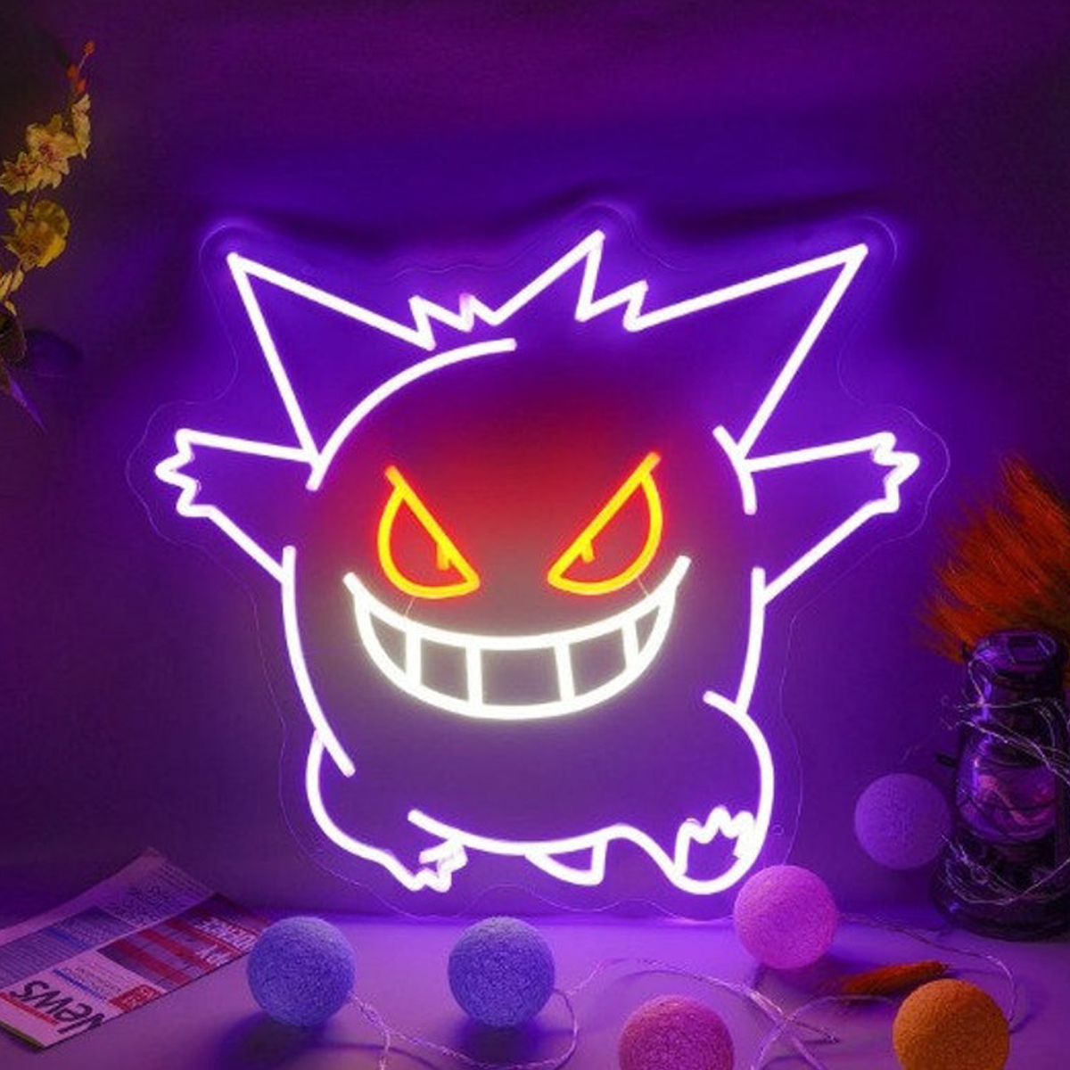 Gengar Anime Neon Sign